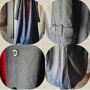 Eddie Bauer trench coat lined,  With removable li…